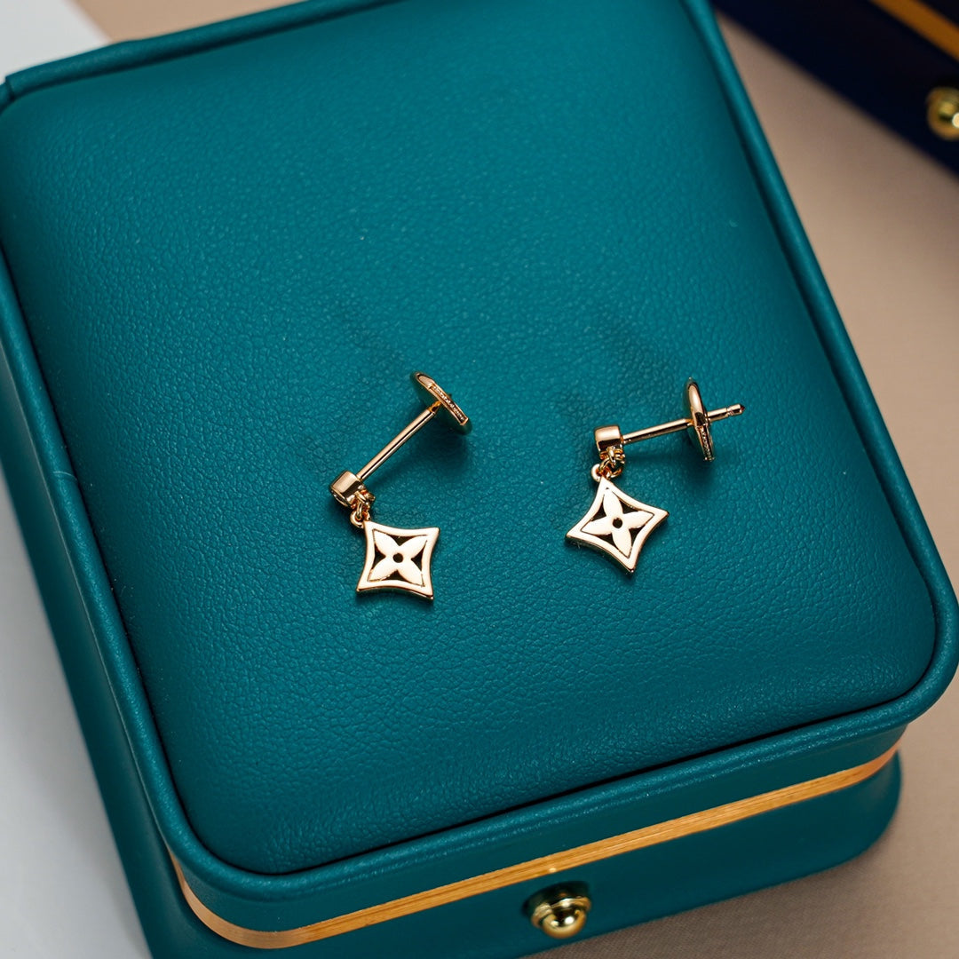 [Stars Jewelry]STAR EARRINGS GOLD