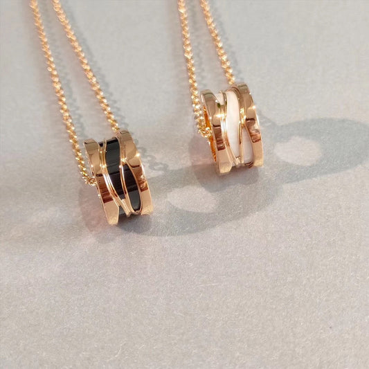 [Stars Jewelry]ZERO 1 NECKLACE PINK GOLD