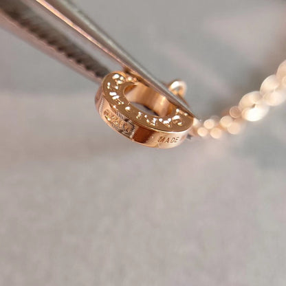 [Stars Jewelry]ZERO 1 NECKLACE PINK GOLD