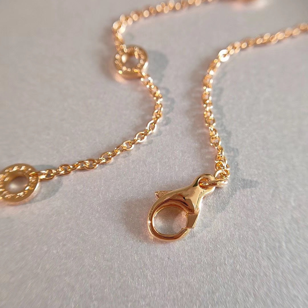 [Stars Jewelry]ZERO 1 NECKLACE PINK GOLD