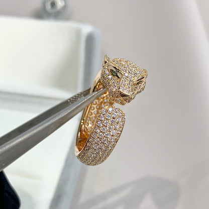 [Stars Jewelry]PANTHERE PINK GOLD DIAMOND RING