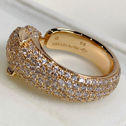 [Stars Jewelry]PANTHERE PINK GOLD DIAMOND RING