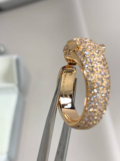 [Stars Jewelry]PANTHERE PINK GOLD DIAMOND RING
