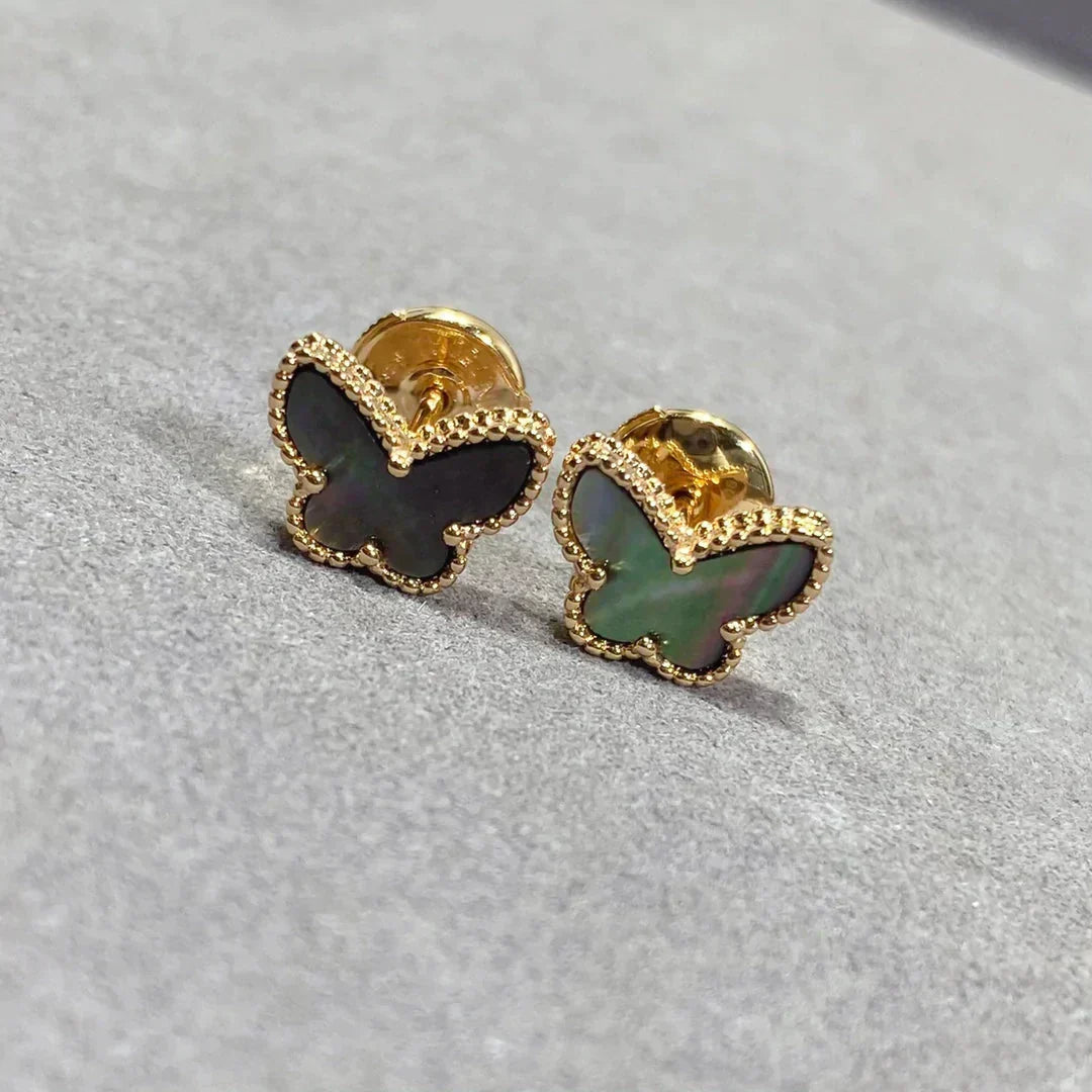[Stars Jewelry]BUTTERFLY DARK MOP  EARRINGS