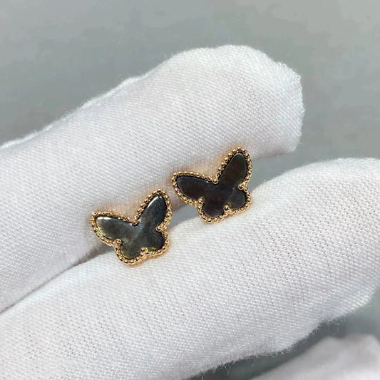 [Stars Jewelry]BUTTERFLY DARK MOP  EARRINGS