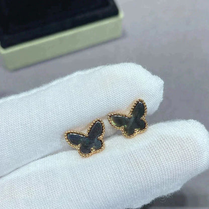 [Stars Jewelry]BUTTERFLY DARK MOP  EARRINGS