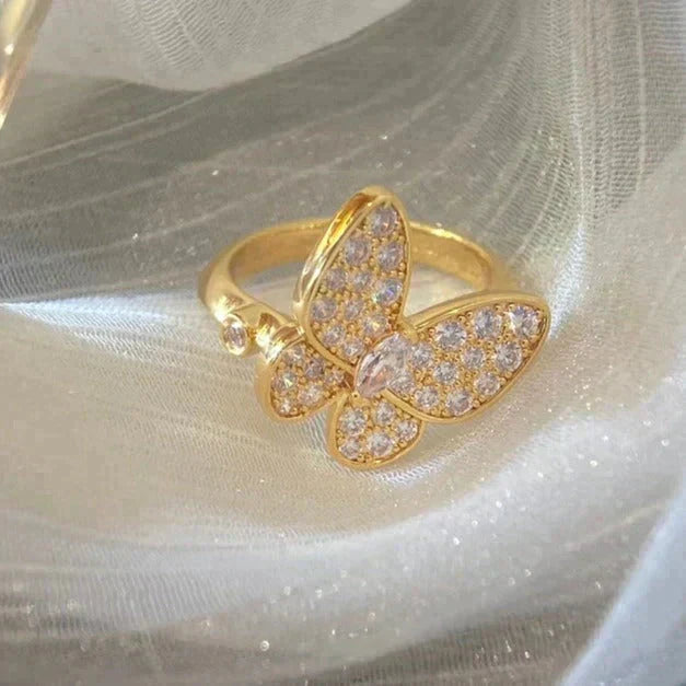 [Stars Jewelry]BUTTERFLY DIAMOND RING
