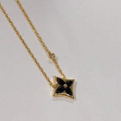 [Stars Jewelry]STAR BLACK MOP NECKLACE