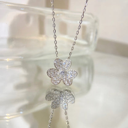 [Stars Jewelry]FLOWER DIAMOND NECKLACE