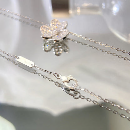[Stars Jewelry]FLOWER DIAMOND NECKLACE