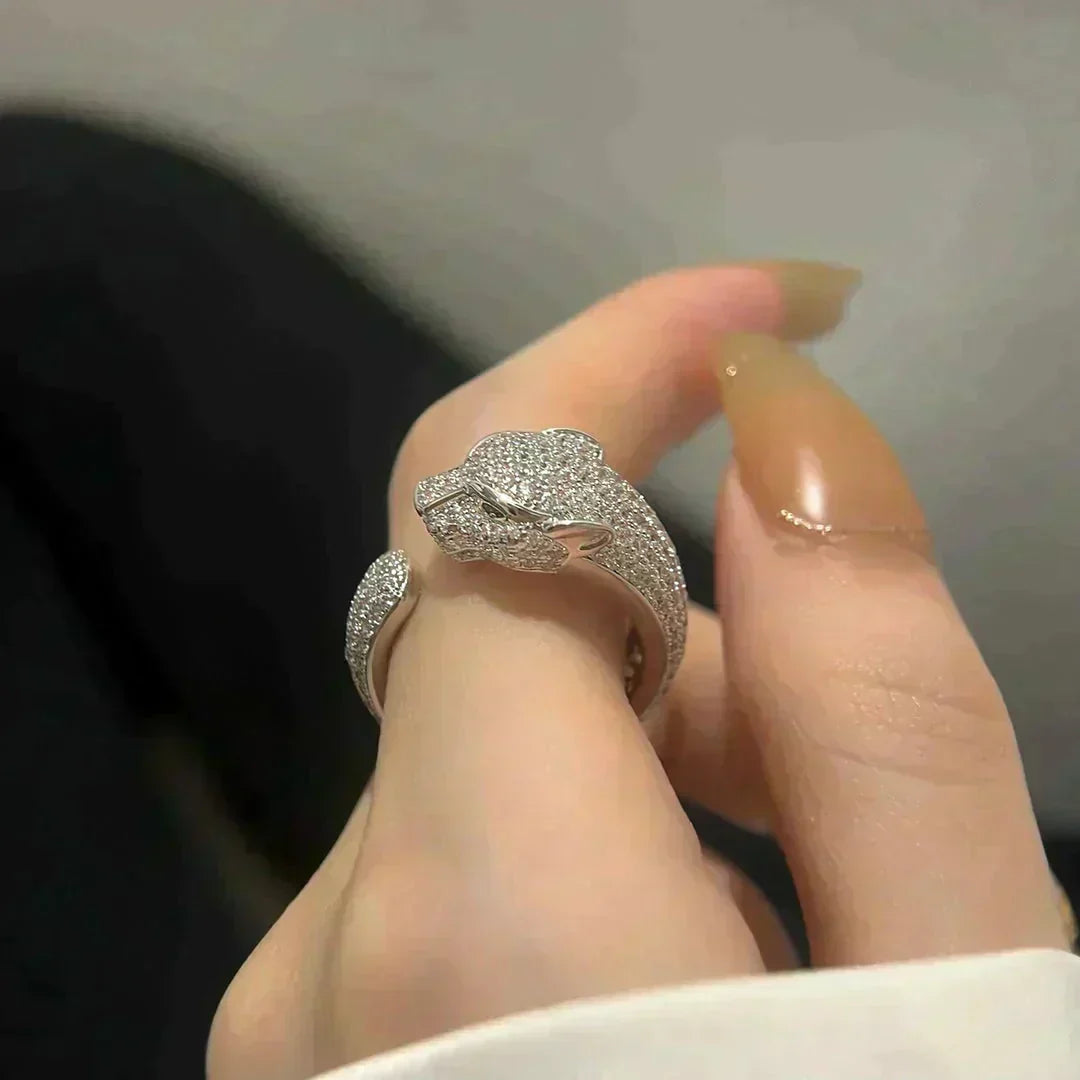 [Stars Jewelry]PANTHERE 5.5MM ALL DIAMOND RING
