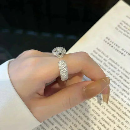 [Stars Jewelry]PANTHERE 5.5MM ALL DIAMOND RING