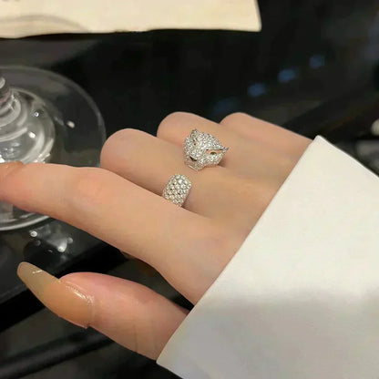 [Stars Jewelry]PANTHERE 5.5MM ALL DIAMOND RING