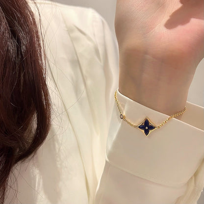 [Stars Jewelry]COLOR STAR PINK GOLD DIAMOND BRACELET