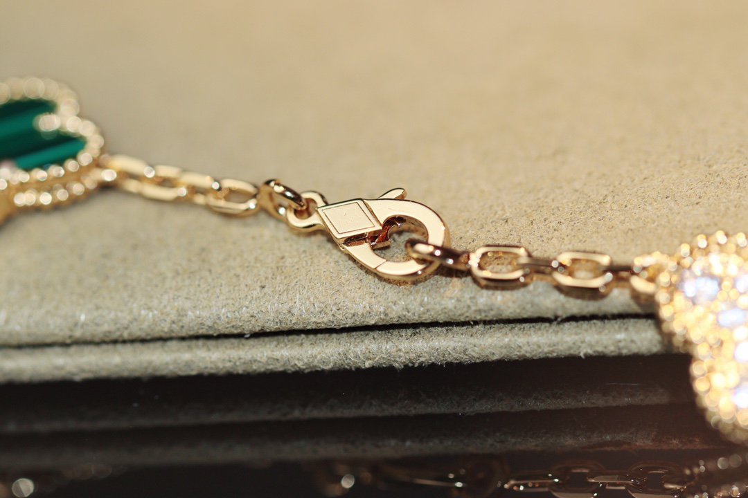 [Stars Jewelry]CLOVER 20 MOTIFS ONYX ROSE GOLD