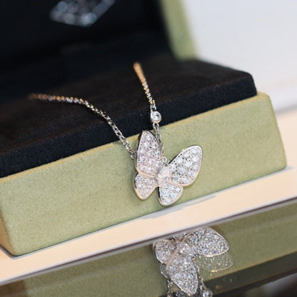 [Stars Jewelry]BUTTERFLY DIAMOND NECKLACE