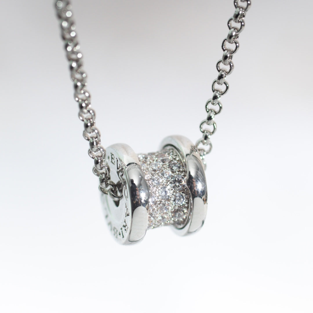 [Stars Jewelry]ZERO 1 SILVER DIAMOND NECKLACE