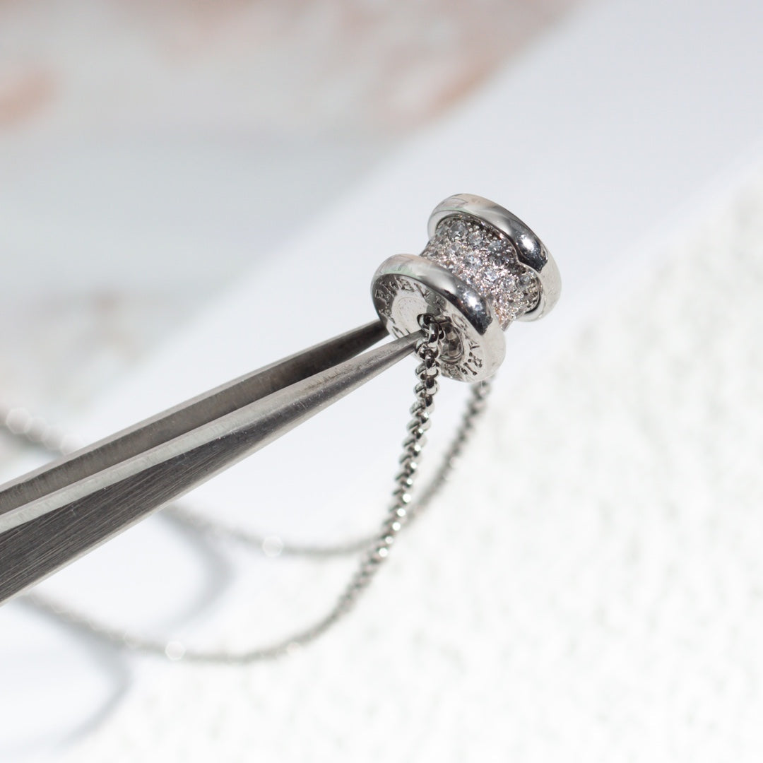 [Stars Jewelry]ZERO 1 SILVER DIAMOND NECKLACE