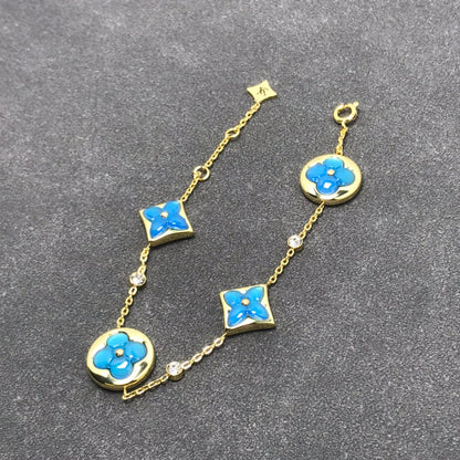 [Stars Jewelry]STAR AND SUN TURQUOISE 4 MOTIFS 3 DIAMONDS