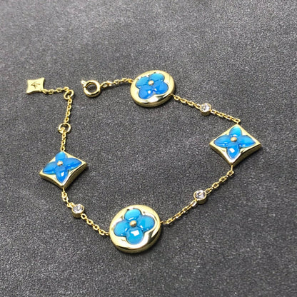 [Stars Jewelry]STAR AND SUN TURQUOISE 4 MOTIFS 3 DIAMONDS