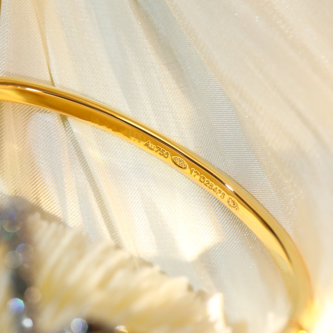 [Stars Jewelry]VOLTE UPSITE DOWN GOLD DIAMOND BRACELET