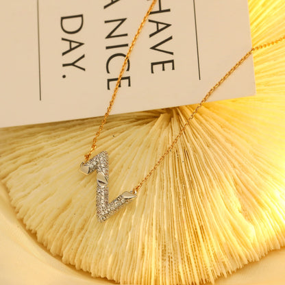 [Stars Jewelry]VOLT SILVER DIAMOND PEDANT NECKLACE
