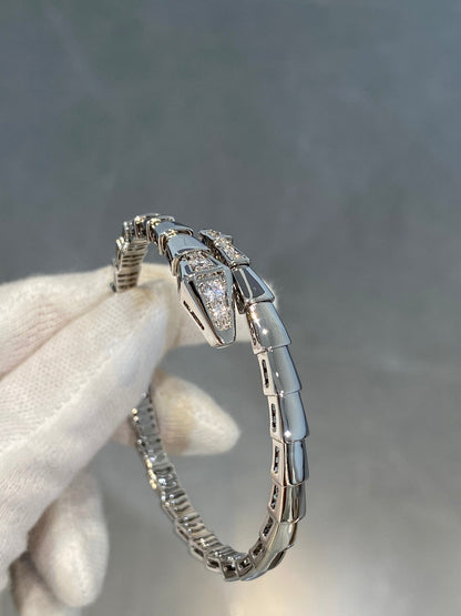 [Stars Jewelry]SERPENTI BRACELET DIAMONDS SILVER