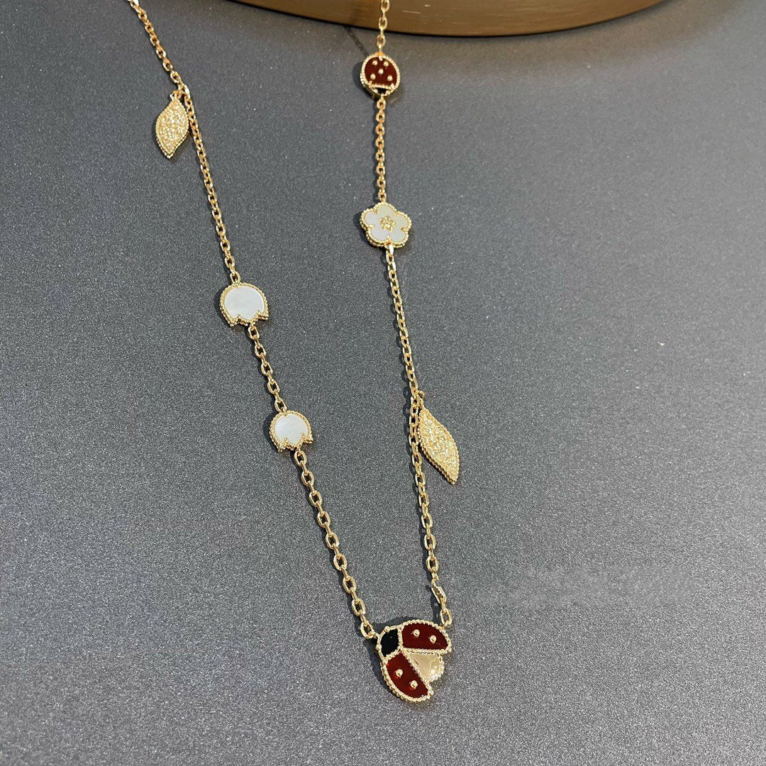 [Stars Jewelry]LUCKY SPRING 15 MOTIFS GOLD NECKLACE