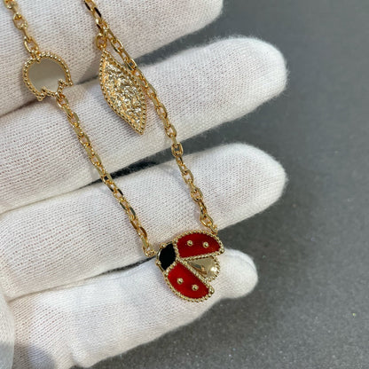 [Stars Jewelry]LUCKY SPRING 15 MOTIFS GOLD NECKLACE
