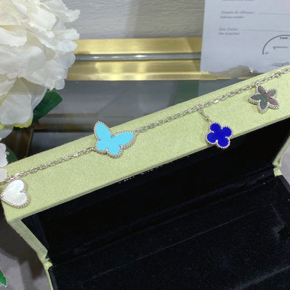 [Stars Jewelry]LUCKY SPRING SILVER BRACELET 4 MOTIF