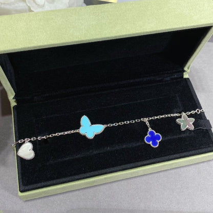 [Stars Jewelry]LUCKY SPRING SILVER BRACELET 4 MOTIF