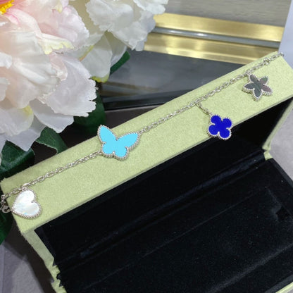 [Stars Jewelry]LUCKY SPRING SILVER BRACELET 4 MOTIF