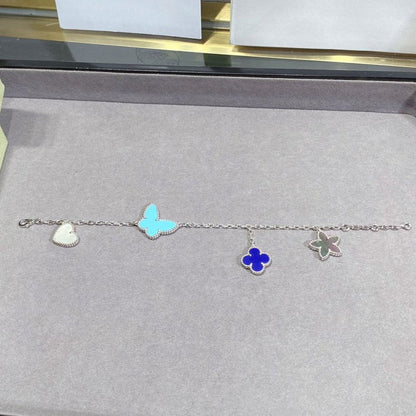 [Stars Jewelry]LUCKY SPRING SILVER BRACELET 4 MOTIF