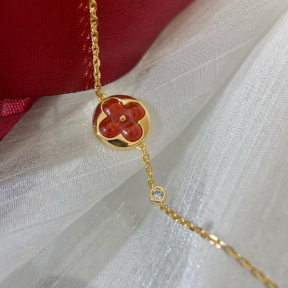 [Stars Jewelry]SUN PEDANT CARNELIAN BRACELET