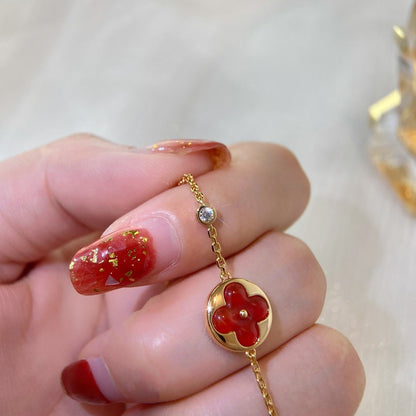 [Stars Jewelry]SUN PEDANT CARNELIAN BRACELET