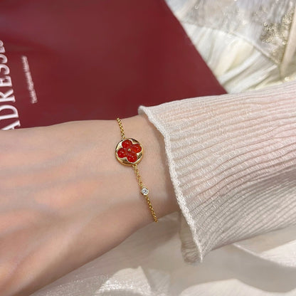 [Stars Jewelry]SUN PEDANT CARNELIAN BRACELET