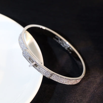 [Stars Jewelry]KELLY BRACELET DIAMOND PAVED
