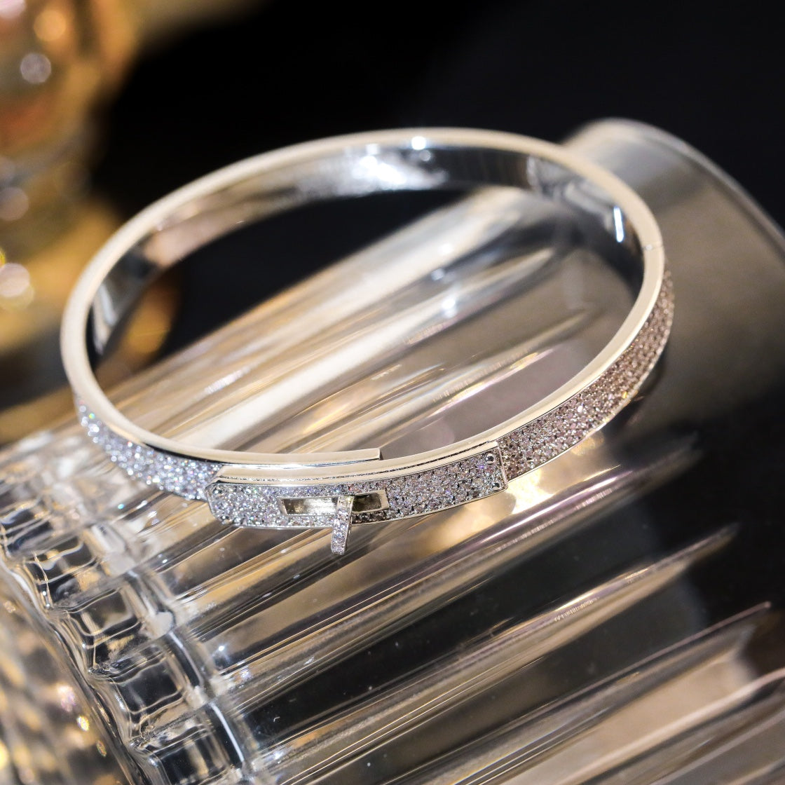 [Stars Jewelry]KELLY BRACELET DIAMOND PAVED