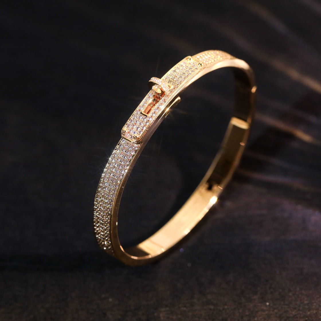 [Stars Jewelry]KELLY BRACELET DIAMOND PAVED
