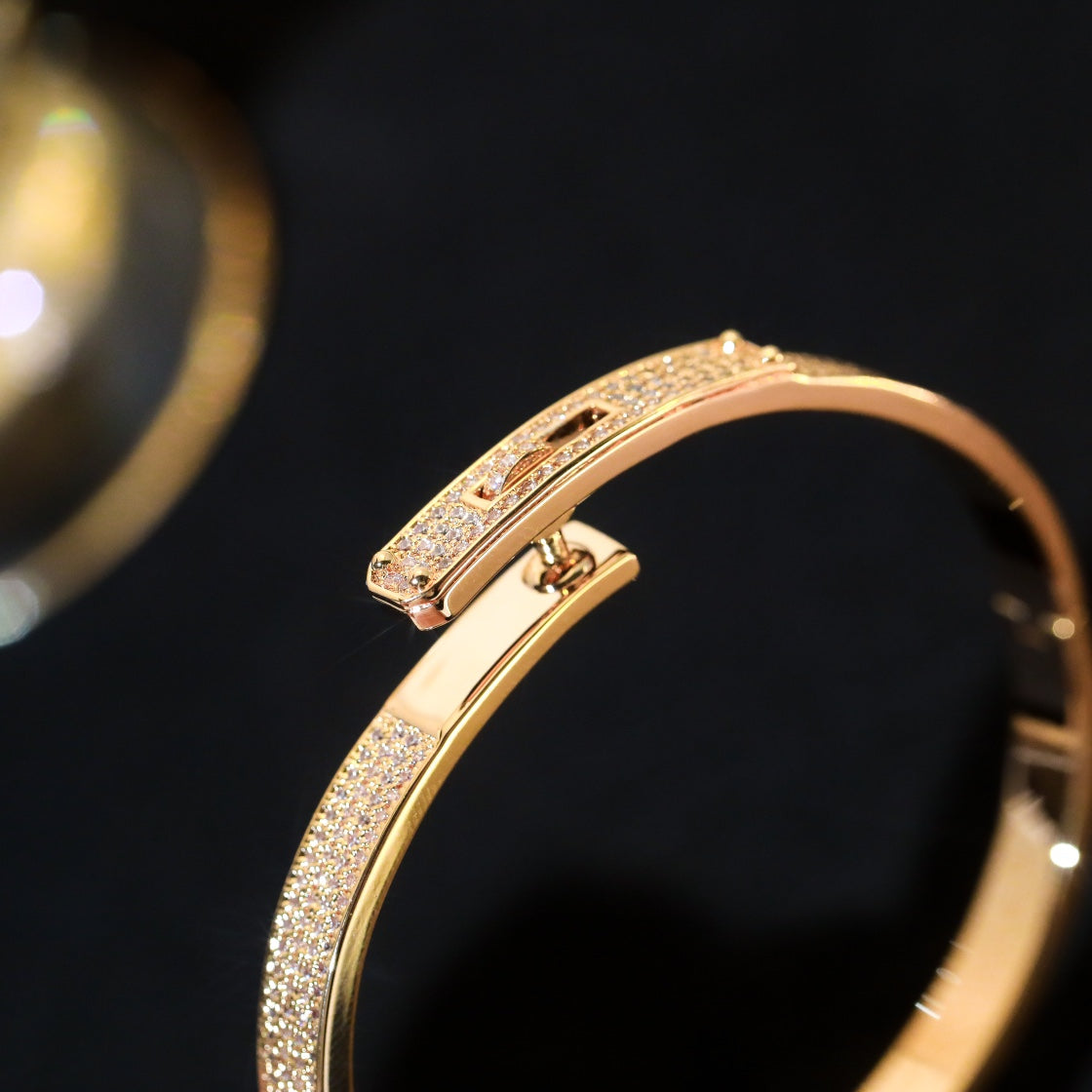 [Stars Jewelry]KELLY BRACELET DIAMOND PAVED