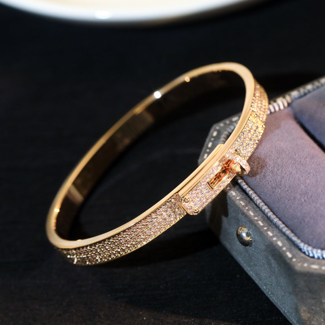 [Stars Jewelry]KELLY BRACELET DIAMOND PAVED