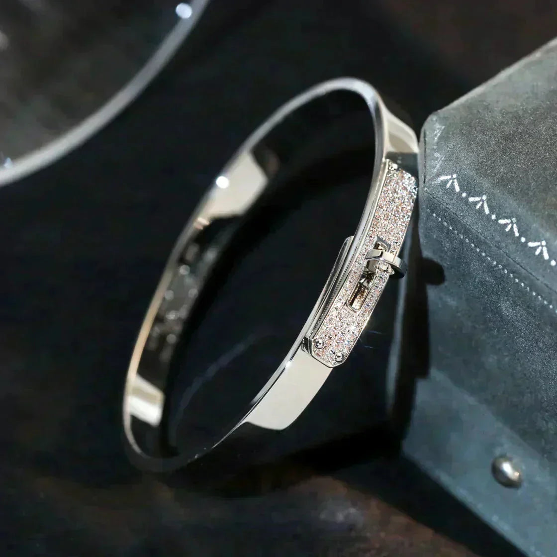 [Stars Jewelry]KELLY SILVER DIAMOND BRACELET