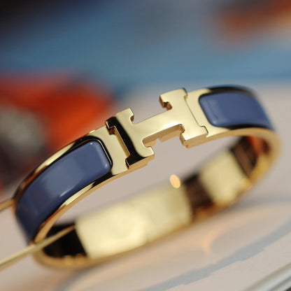 [Stars Jewelry]H BRACELET 12MM BLUE GRAY