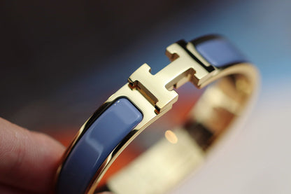 [Stars Jewelry]H BRACELET 12MM BLUE GRAY