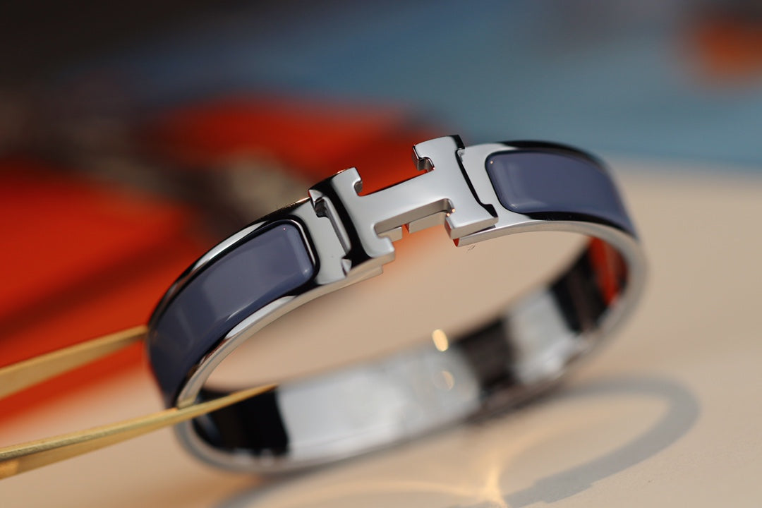[Stars Jewelry]H BRACELET 12MM BLUE GRAY