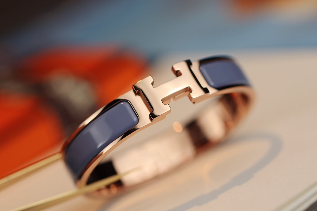[Stars Jewelry]H BRACELET 12MM BLUE GRAY