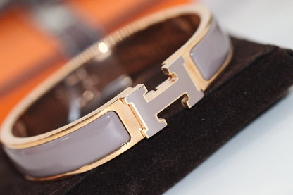 [Stars Jewelry]H BRACELET 12MM BROWN