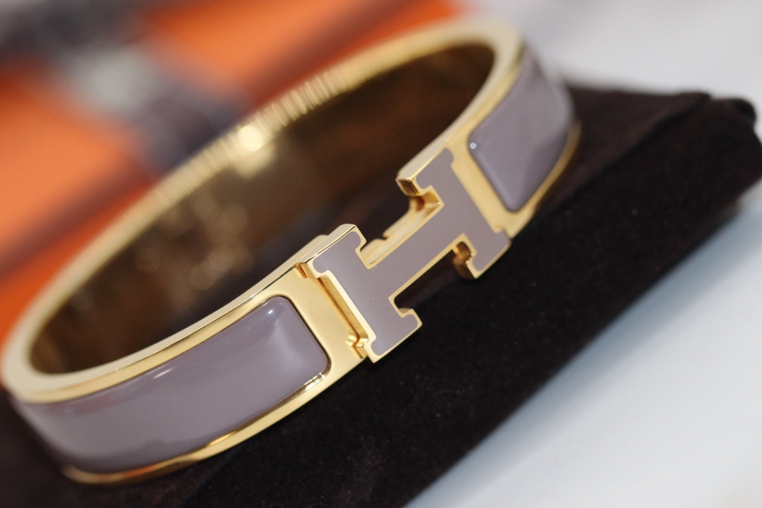[Stars Jewelry]H BRACELET 12MM BROWN