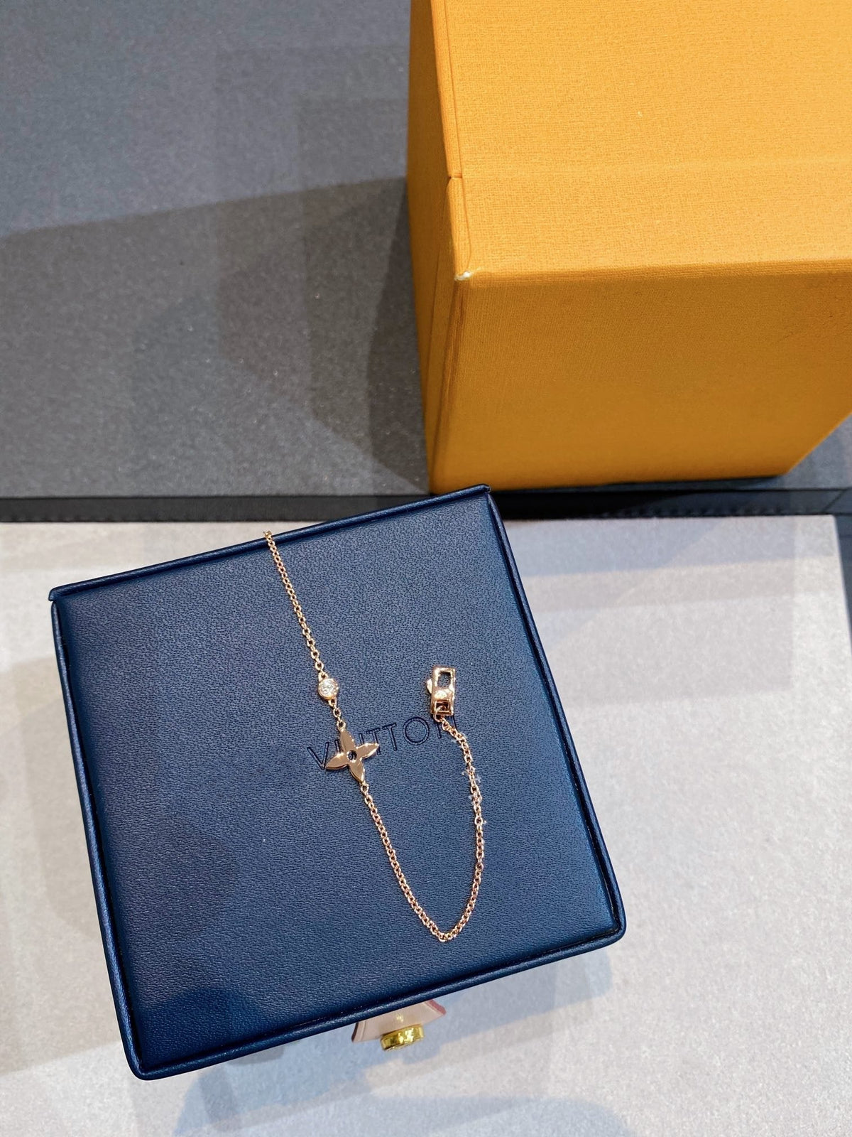 [Stars Jewelry]STAR DIAMOND PINK GOLD BRACELET