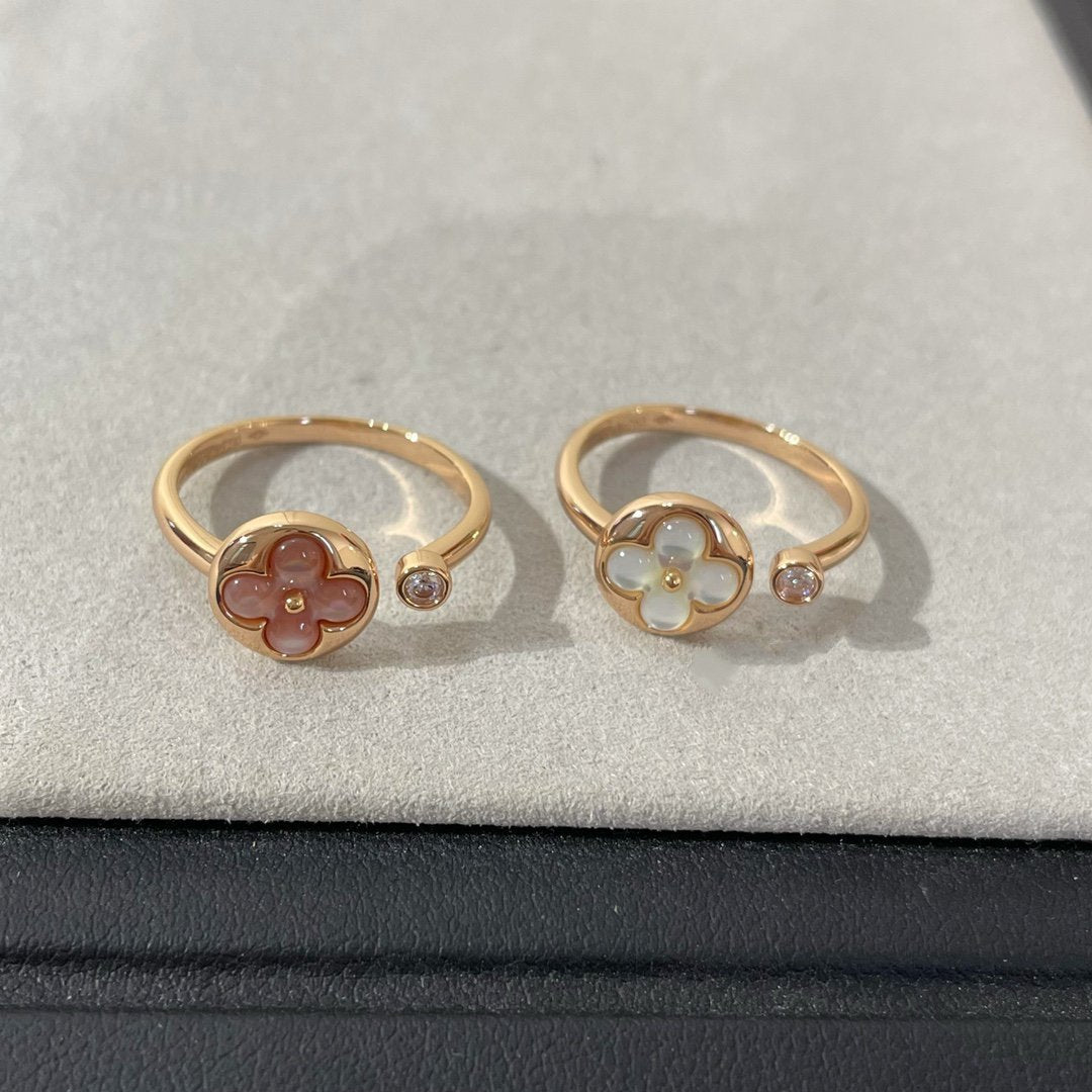 [Stars Jewelry]SUN 1 DIAMOND PINK MOP RING